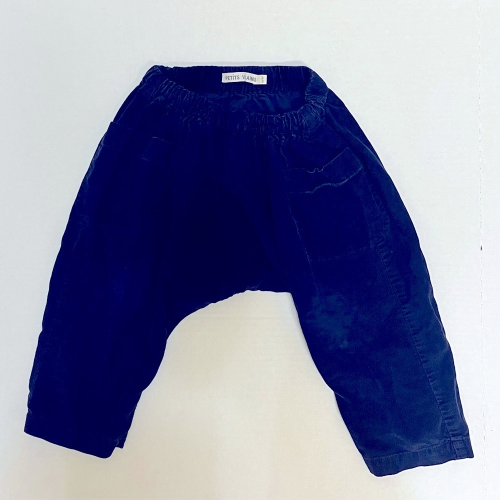 Petits Vilains Navy Blaise Harem Trousers